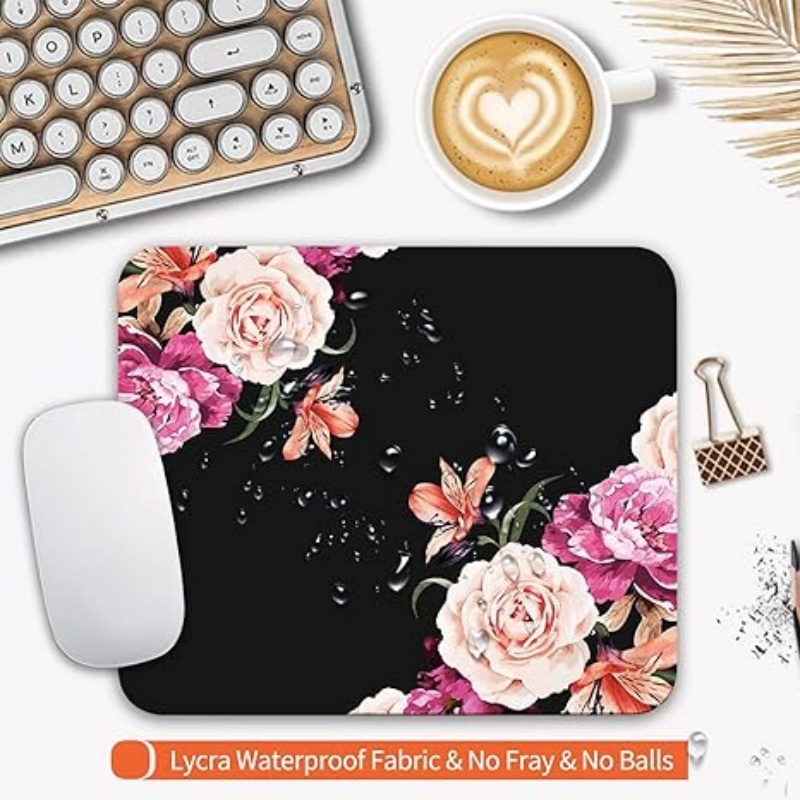 PADARTISAN Square Mouse Pad, Personalized Premium-Textured Custom Mouse Mat Design