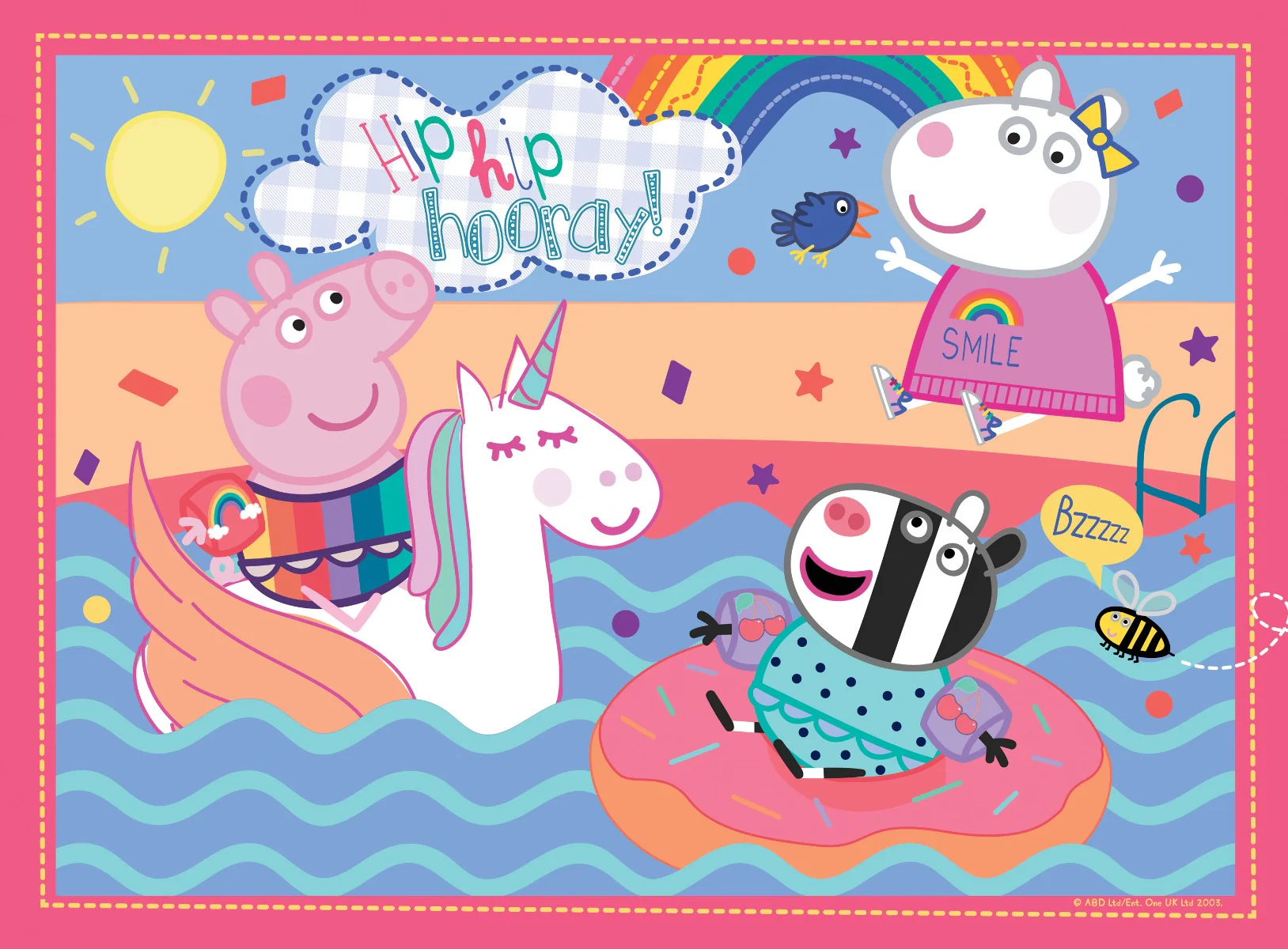 Ravensburger Peppa Pig Unicorn My First Floor Puzzle 16 piece
