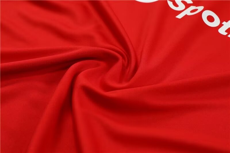 2023/2024 Barcelona half-pull training suit red suit 1:1 Thai quality