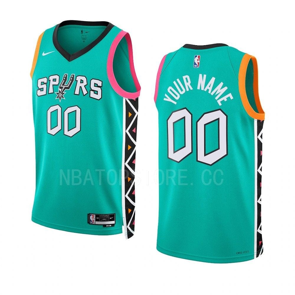 Custom San Antonio Spurs 2022-23 City Edition Jersey