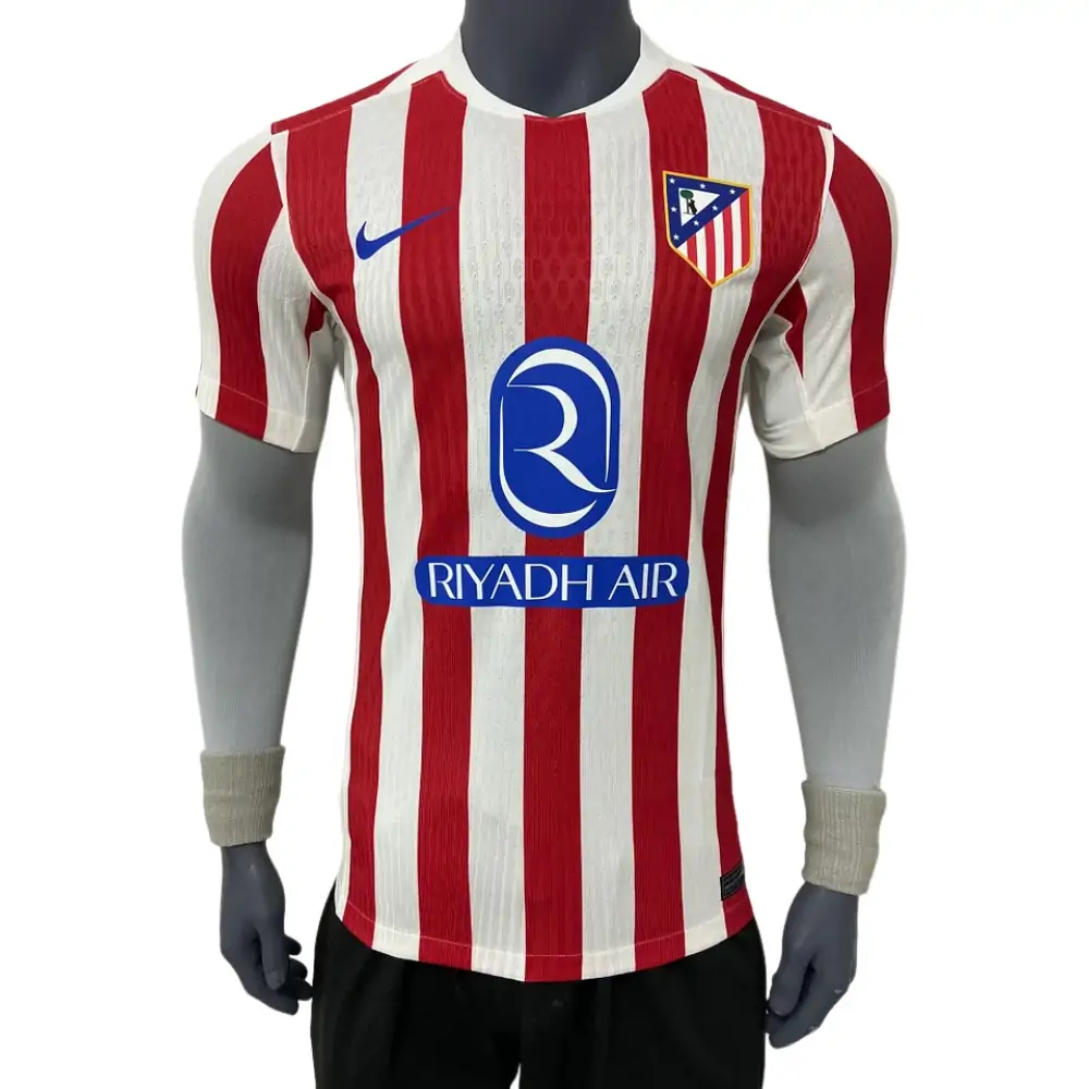 2025-26 Atletico Madrid Home Jersey - Player Edition