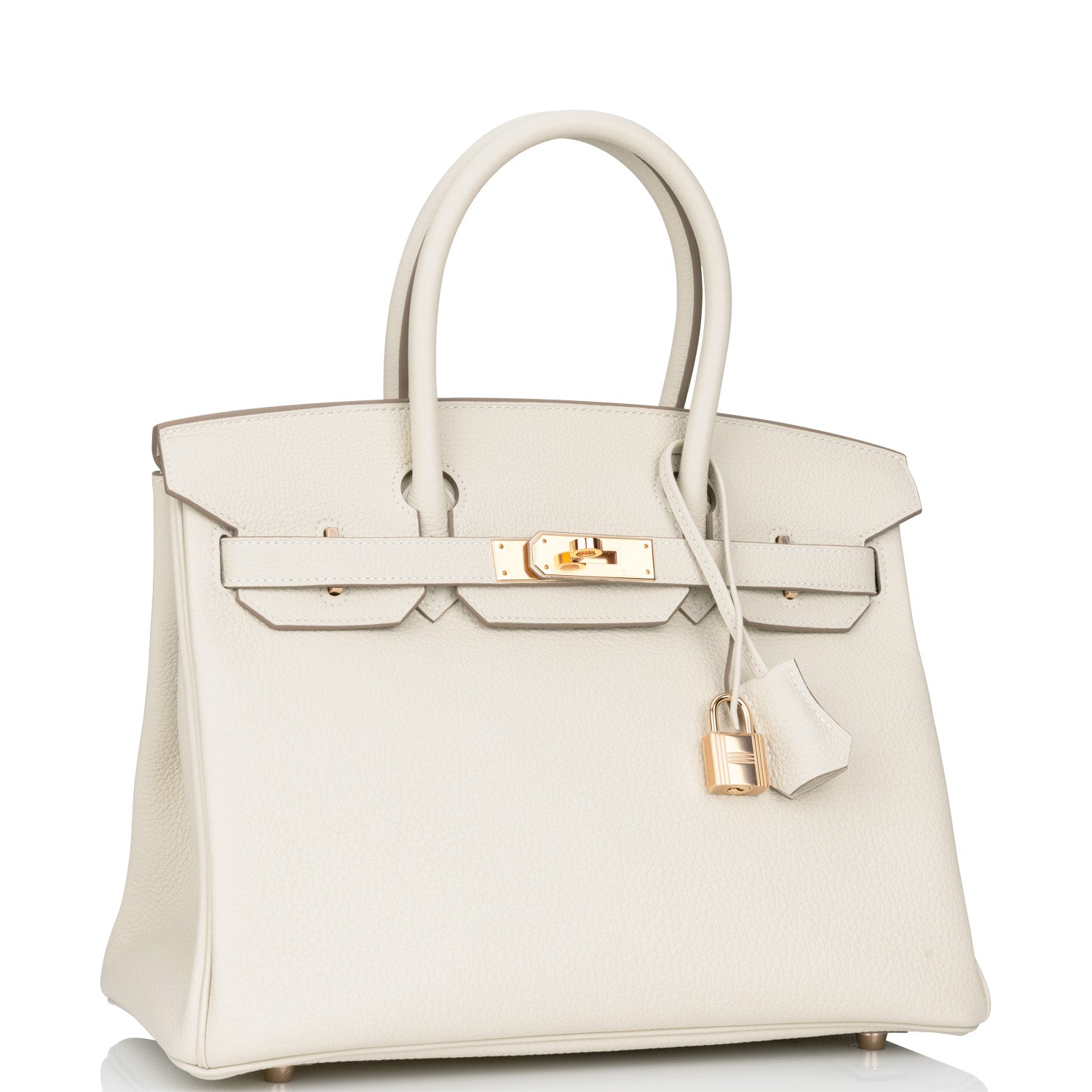 Birkin 30 Craie Togo Rose Gold Hardware