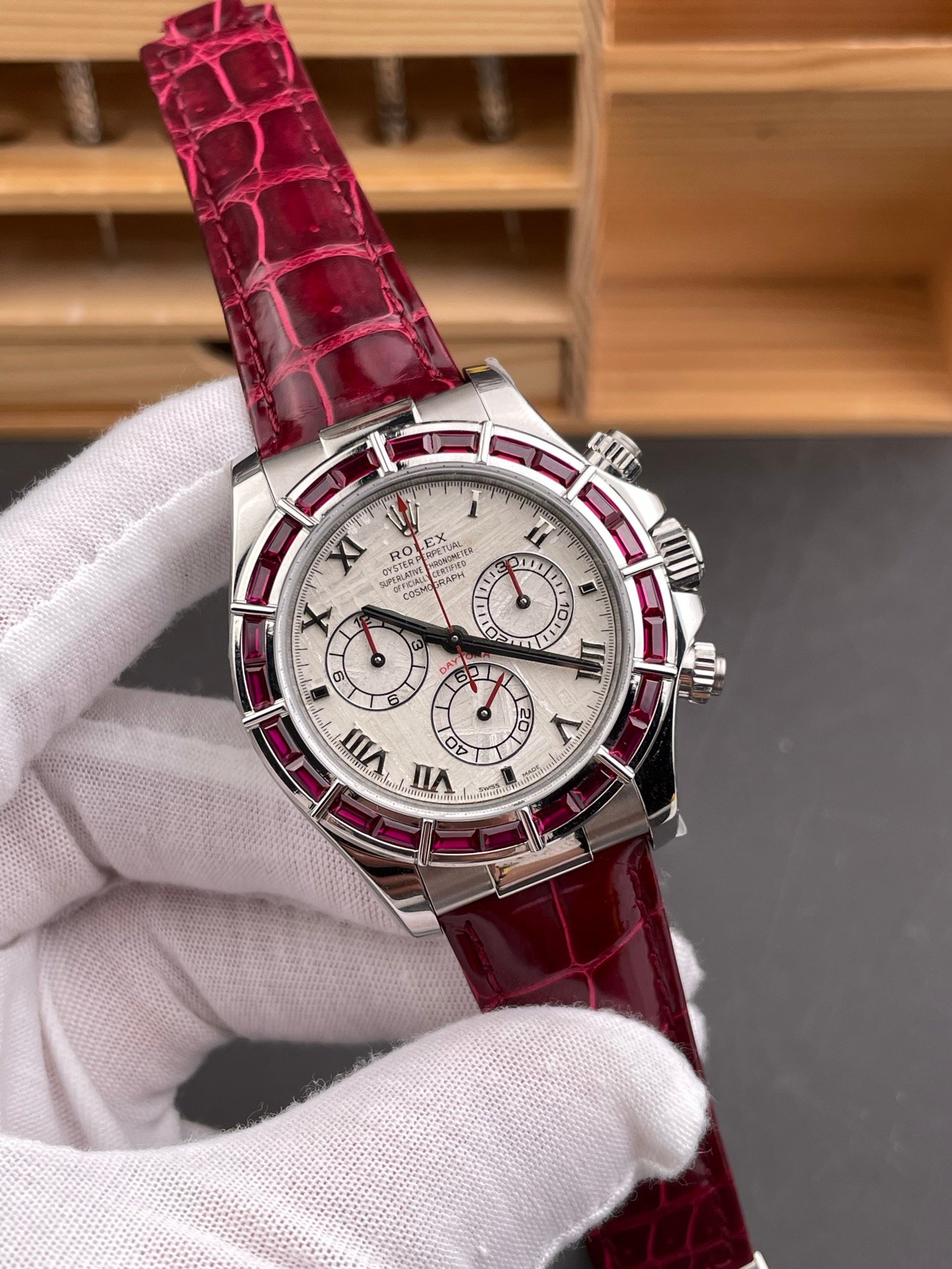 Rolex Daytona Ruby Meteorite