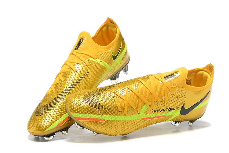 Shock Wave series low-top Phantom GT2 waterproof Recharge all-knit FG football shoes Nike Phantom GT2 Elite FG