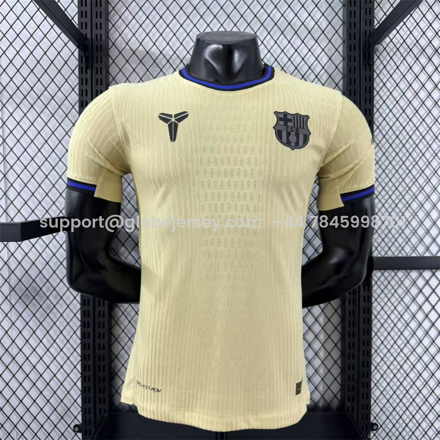 Barcelona 25-26 Away Unsponsored Jersey - Player Version