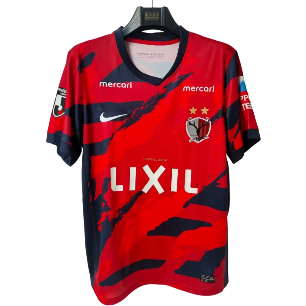 25-26 Japanese J-League Red Kashima Antlers Home Jersey - Fan Edition