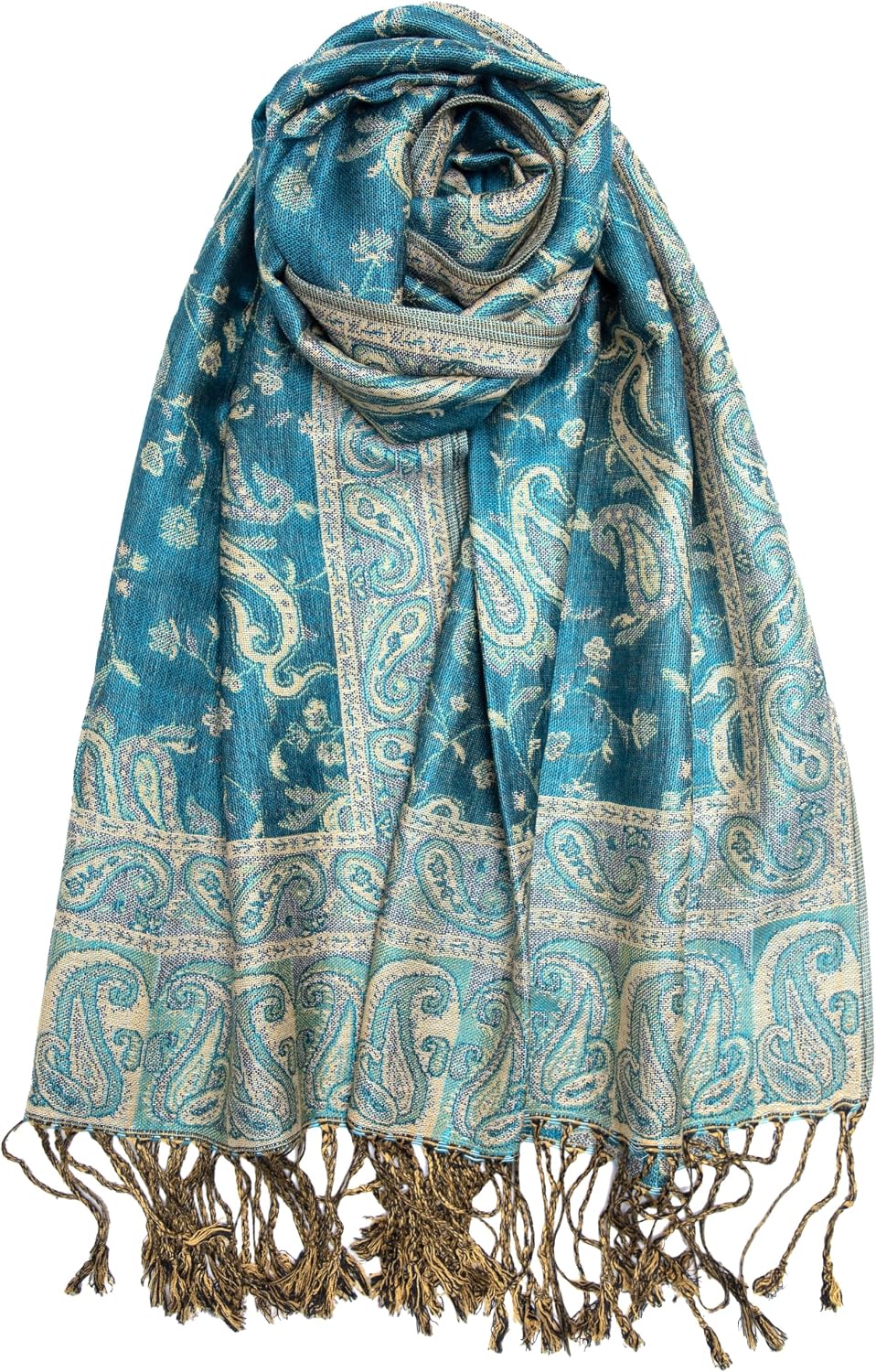 Reversible Paisley Pashmina Rave Scarf