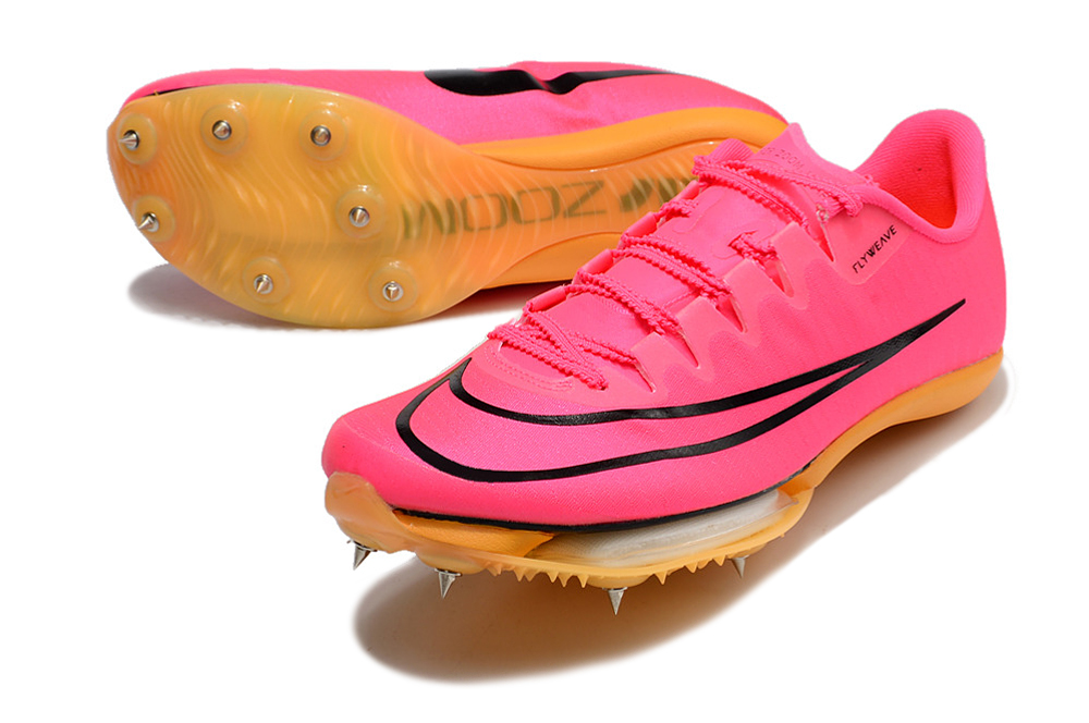 Knitted air cushion maxfly watermelon red men's and women's sprint spikes Su Bingtian 9''83 Asian record