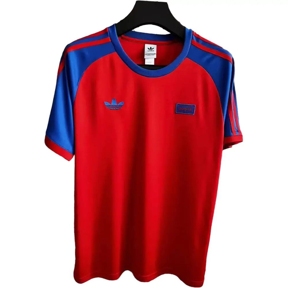 2025-26 Adidas Oasis Collaboration Red Jersey - Fan Edition