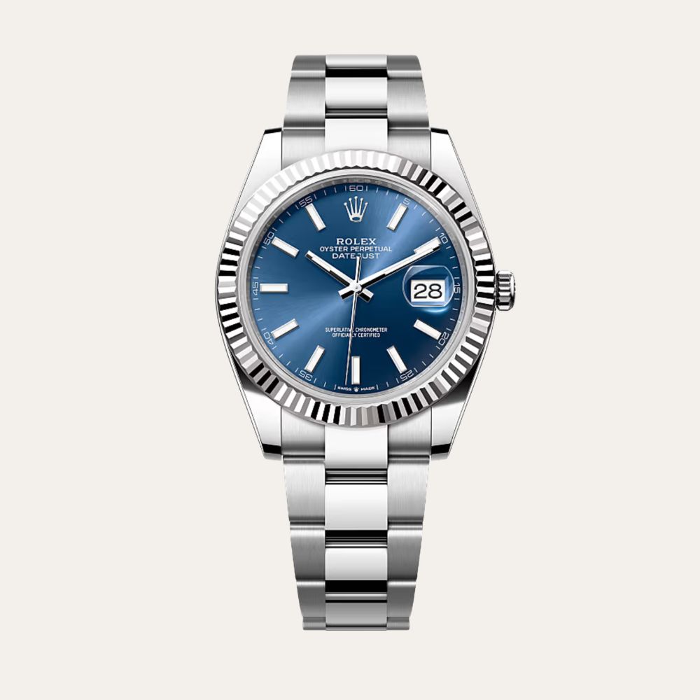Rolex Datejust 41mm Blue Dial 126334 Oyster