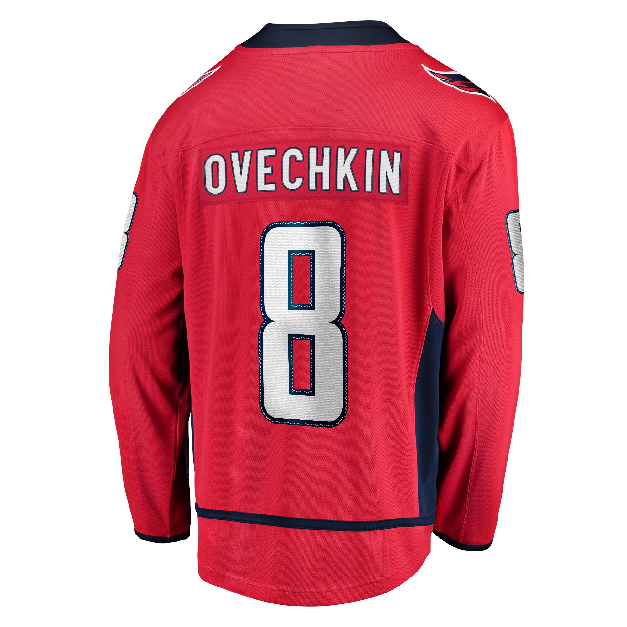Alexander Ovechkin Washington Capitals Fanatics Captain Patch Home Breakaway Jersey – Red