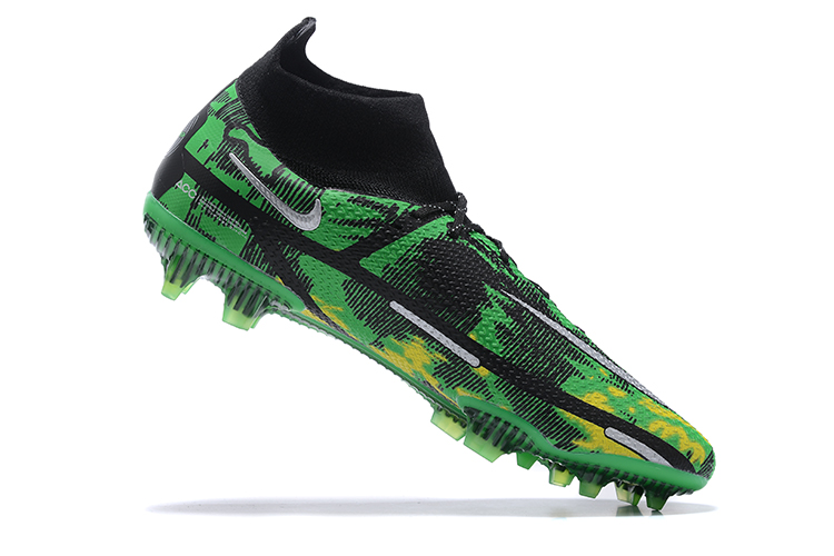 Phantom GT2 high-top Shock Wave series waterproof all-knit FG football shoes Nike Phantom GT2 Dynamic Fit Elite FG