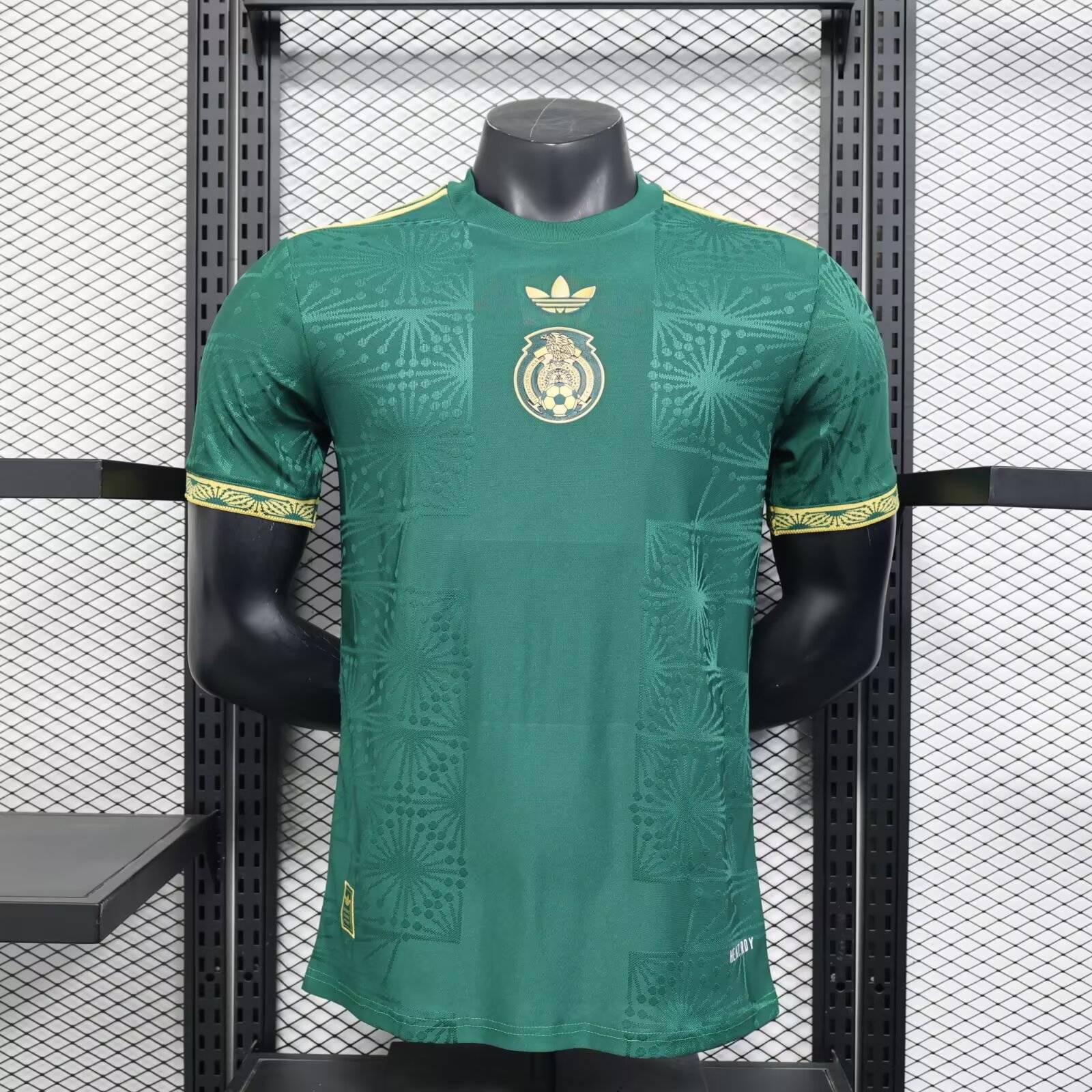 2025 Player Version Mexico Special Edition Gold Cup Green Football Shirt 1:1 Thai Quality