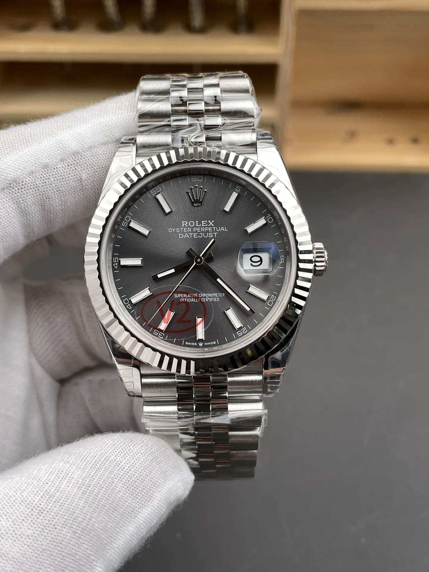 Rolex Datejust Grey 41mm