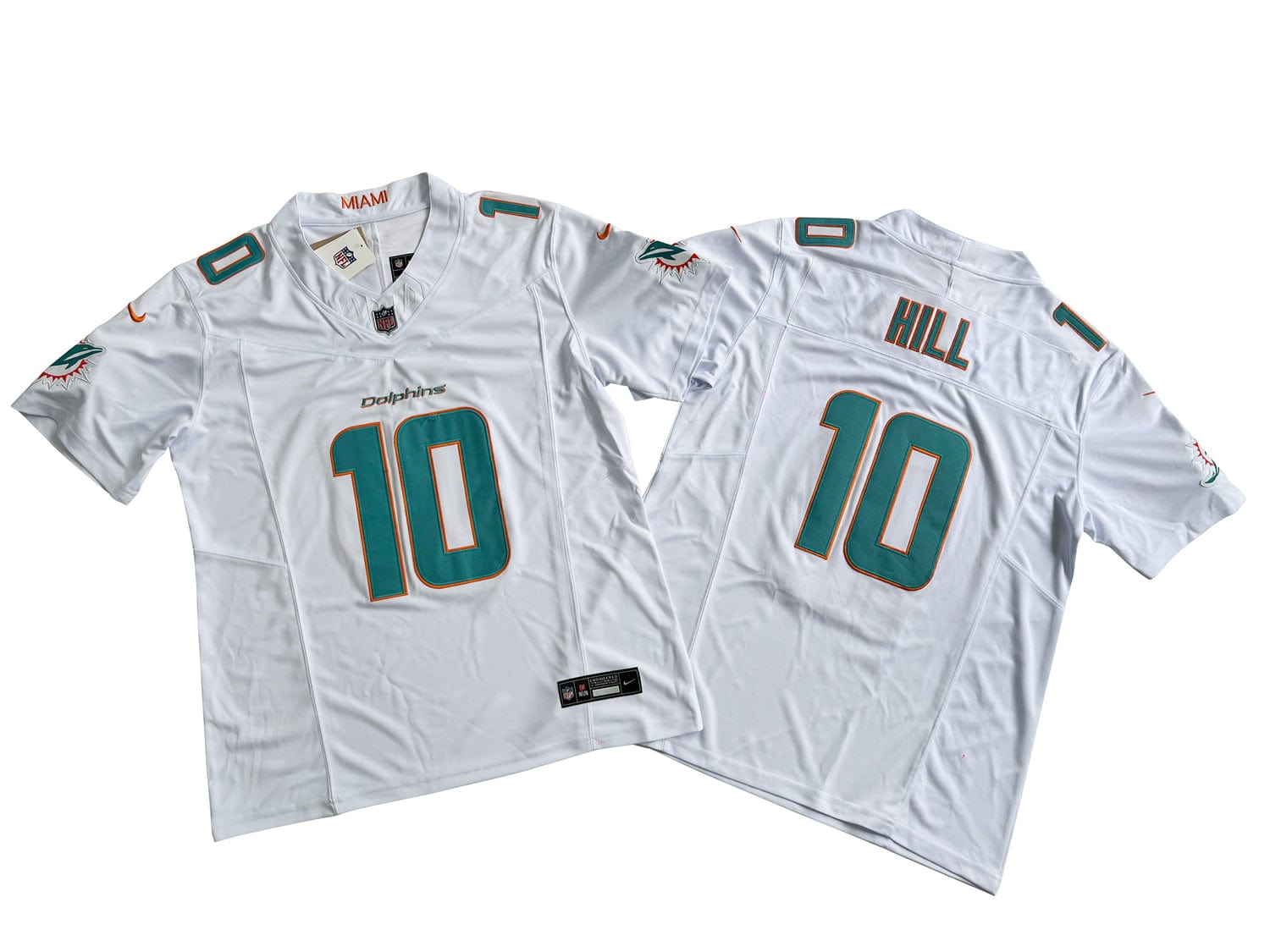 Miami Dolphins 10# Tyreek Hill Nike Vapor F.U.S.E. Limited Jersey