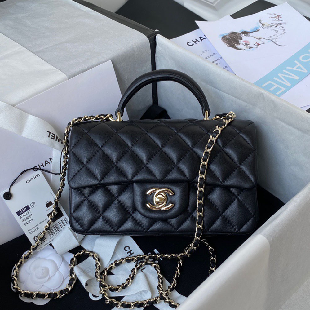 Chanel Mini Top Handle CF