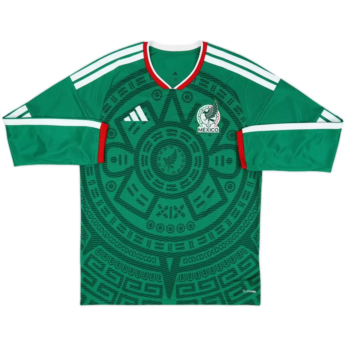 Mexico Long Sleeve Home Soccer Jersey 2026 World Cup