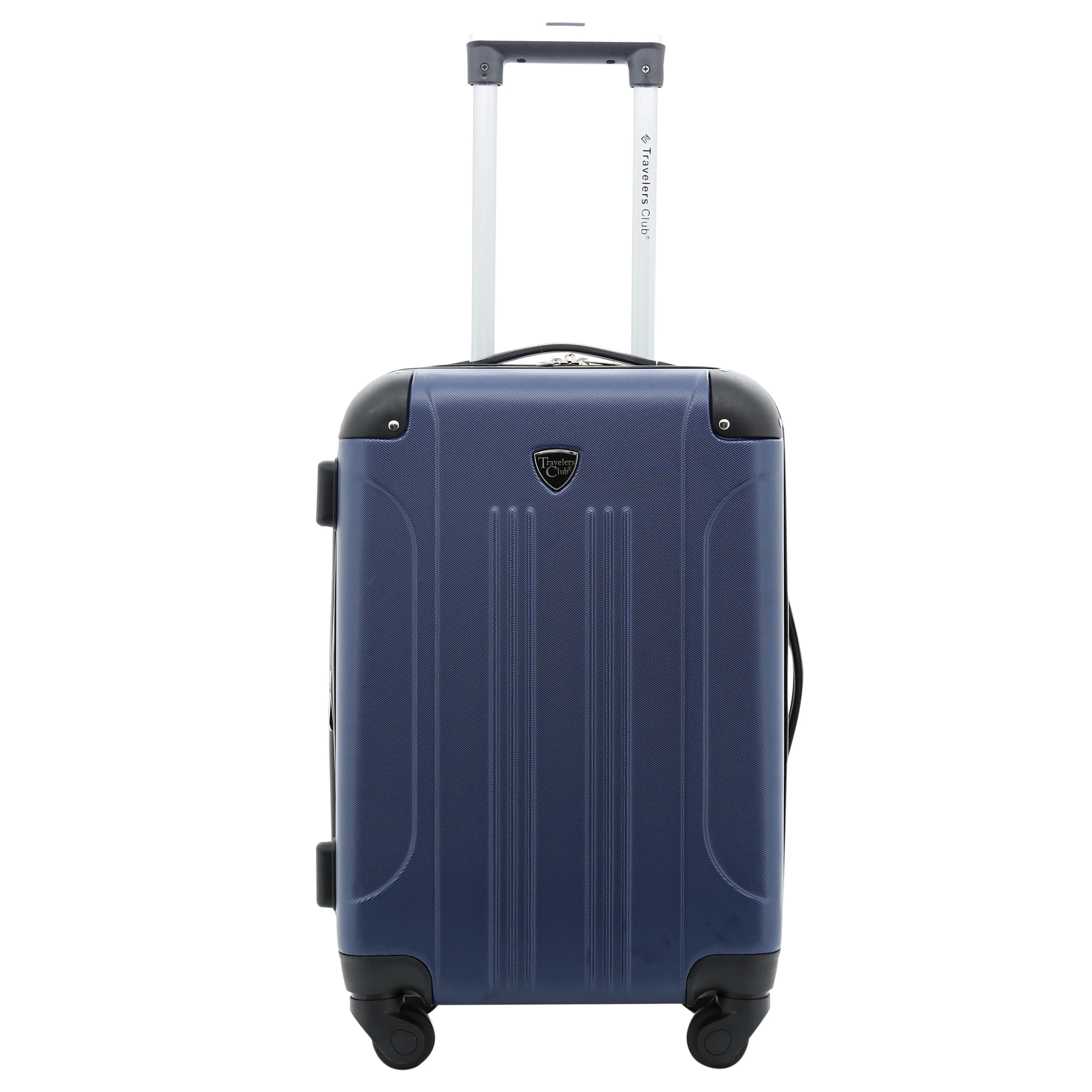 Travelers Club Chicago Plus 5pc Expandable Hardside Luggage Set, Black