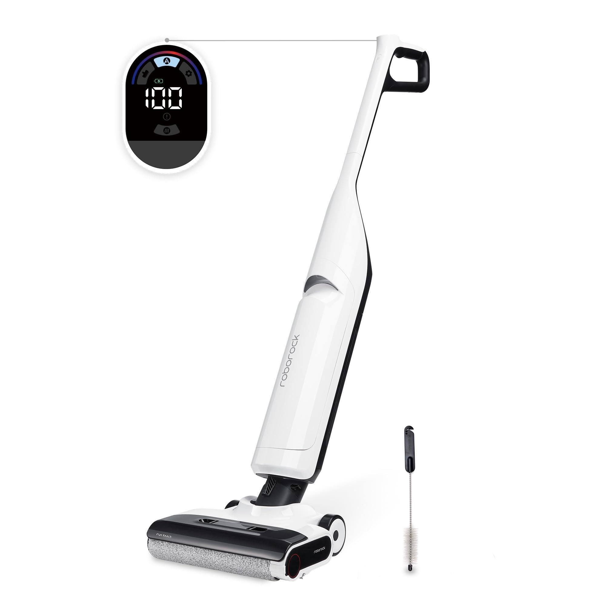 roborock Flexi Lite Aspirapolvere Senza Fili Intelligente, Lavapavimenti Secco e Umido, 17.000 Pa, Pulizia Lungo i Bordi, 40min Autonomia, DirTect ,