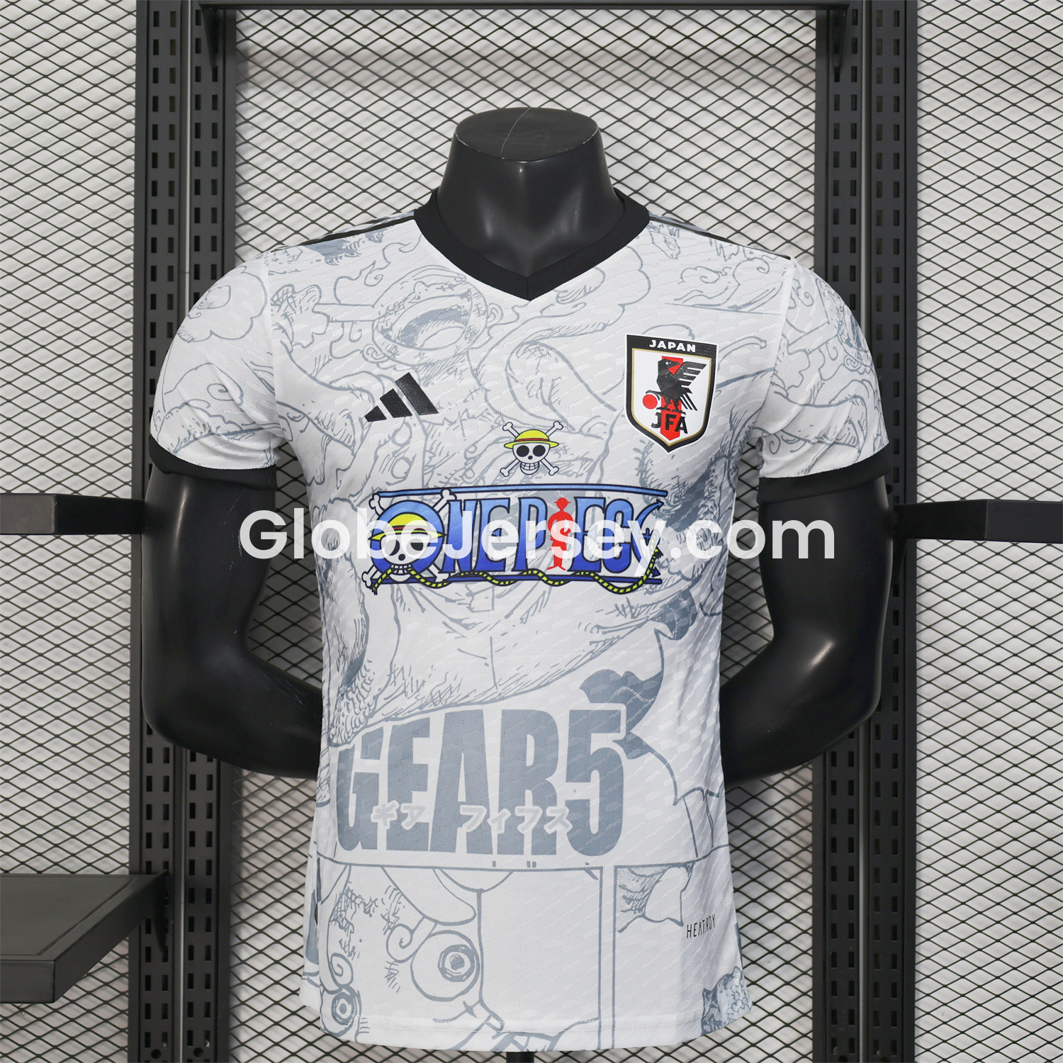 Japan 25-26 One Piece Title White Special Jersey - Player Version