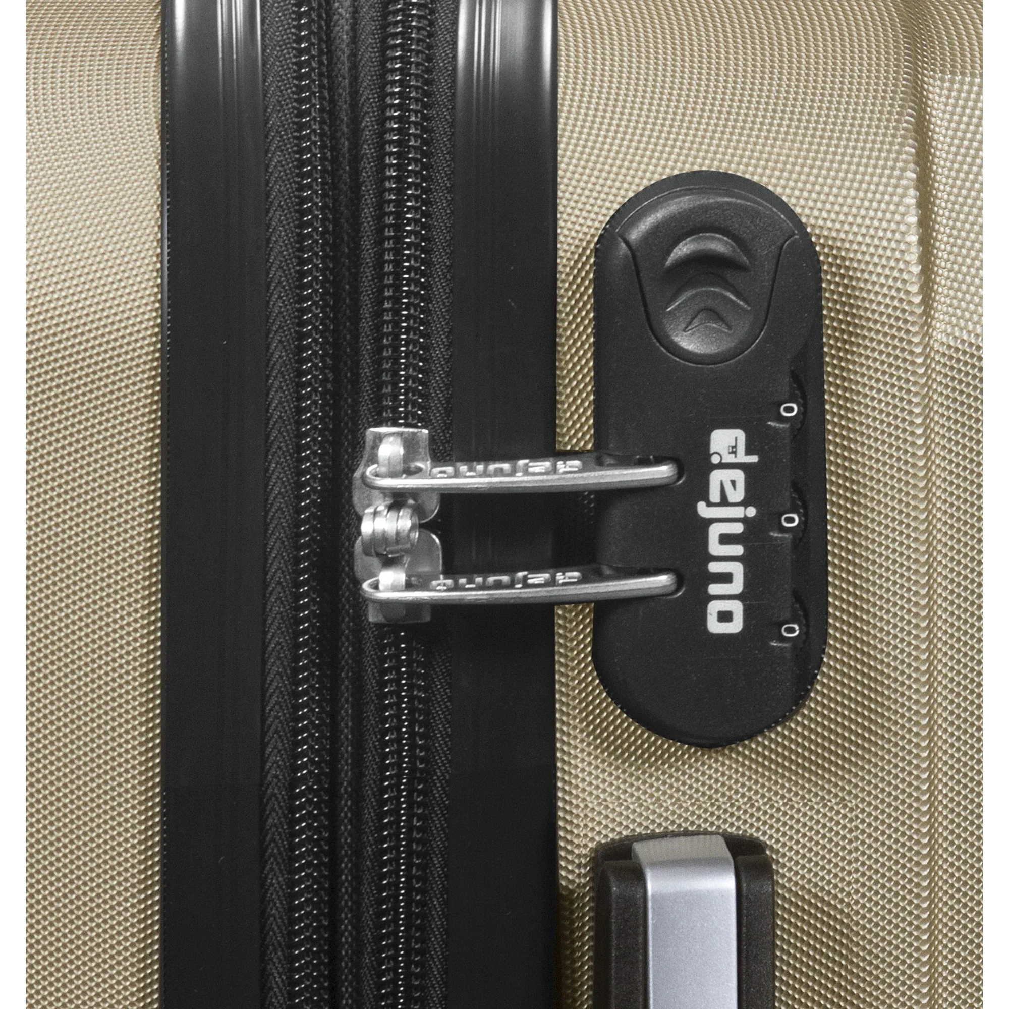 Dejuno Camden Hardside 3-Piece Expandable Spinner Luggage Set - Silver (20