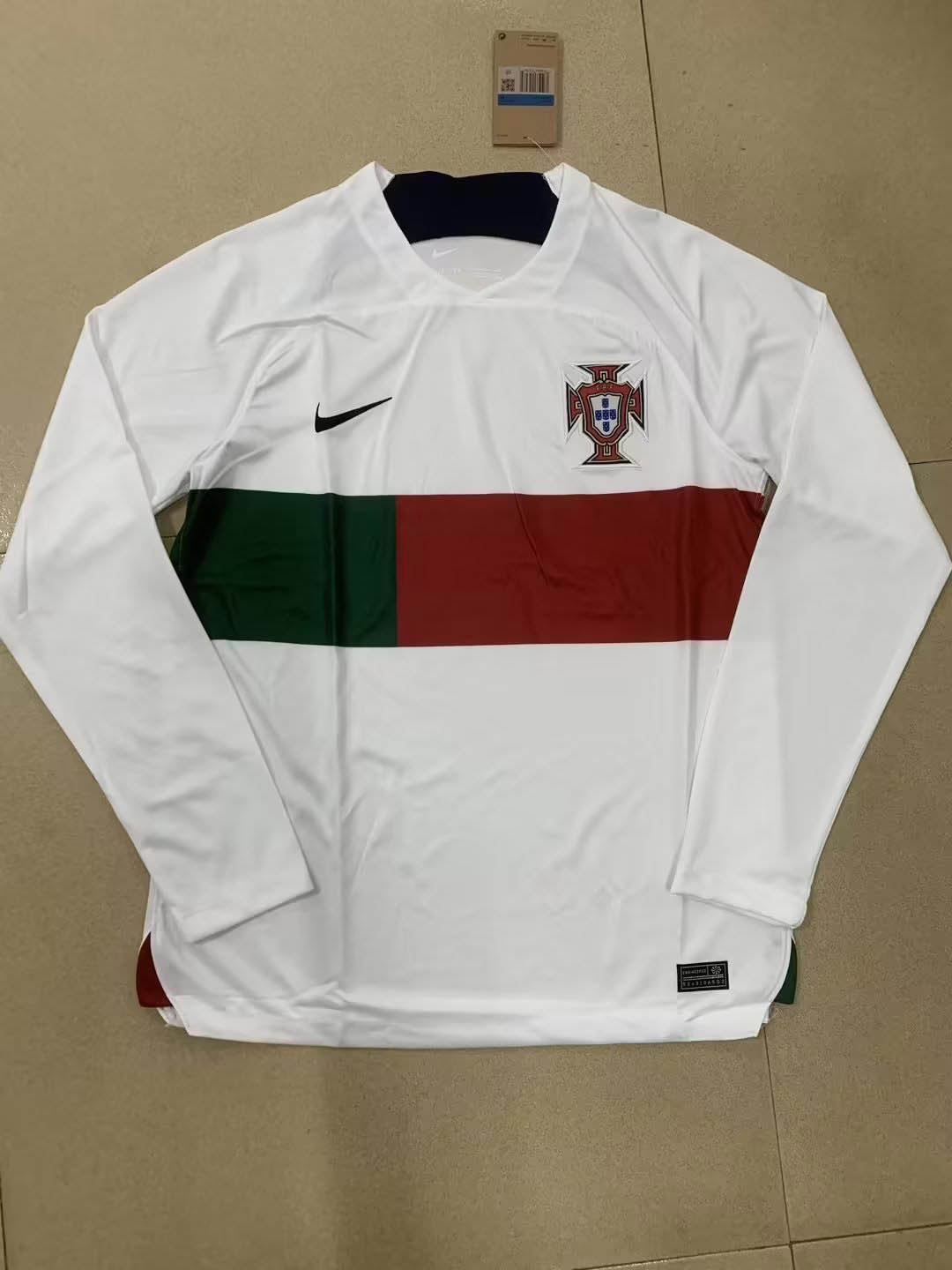 2022 FIFA World Cup Long Sleeves Portugal Away Football Shirt