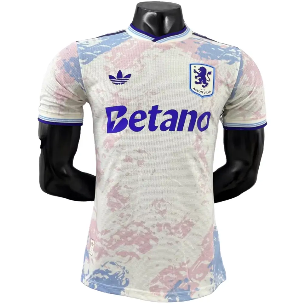 2025-26 Aston Villa Second Away Shirt - Player Edition
