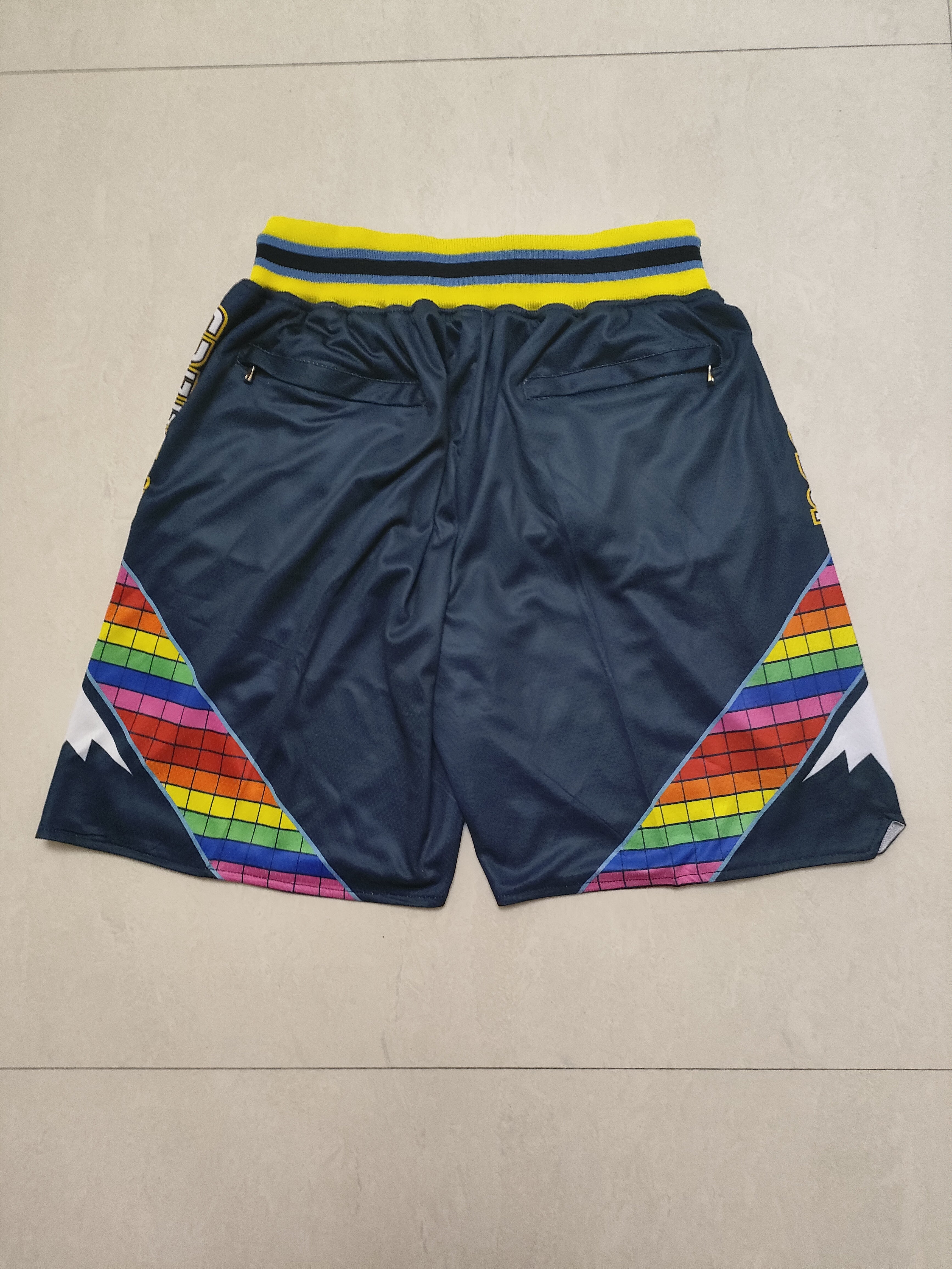 Denver Nuggets Dark Blue City Edition Pocket Shorts