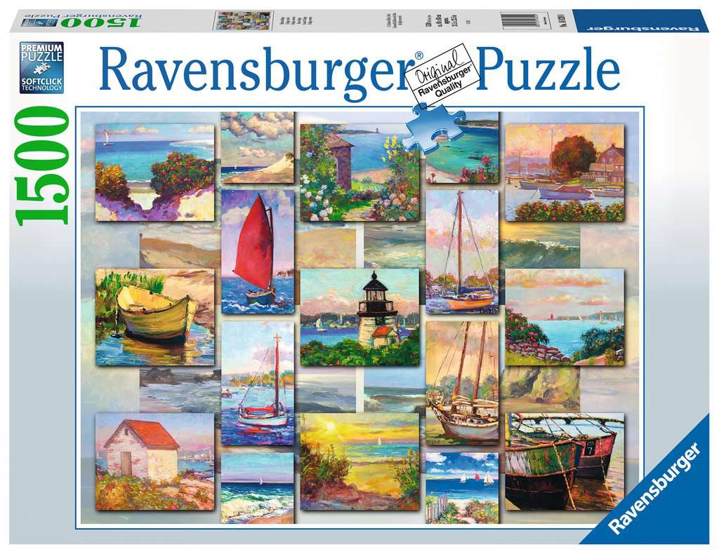 Coastal Collage – 1500 Piece Jigsaw Puzzle (Ravensburger)