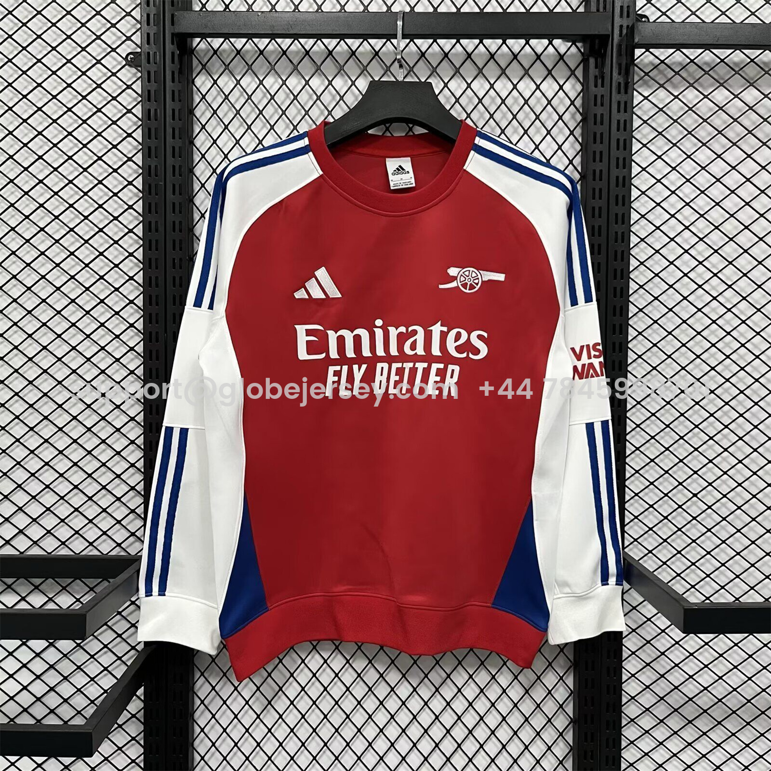 Arsenal 25-26 Home Red Unisex Pullover Hoodie