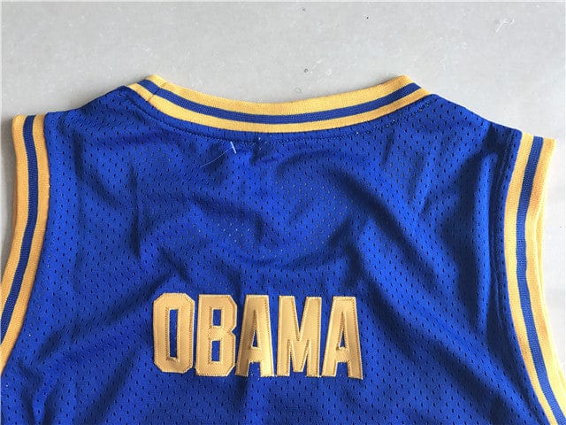 NCAA Punahou University No. 23 Obama blue mesh jersey