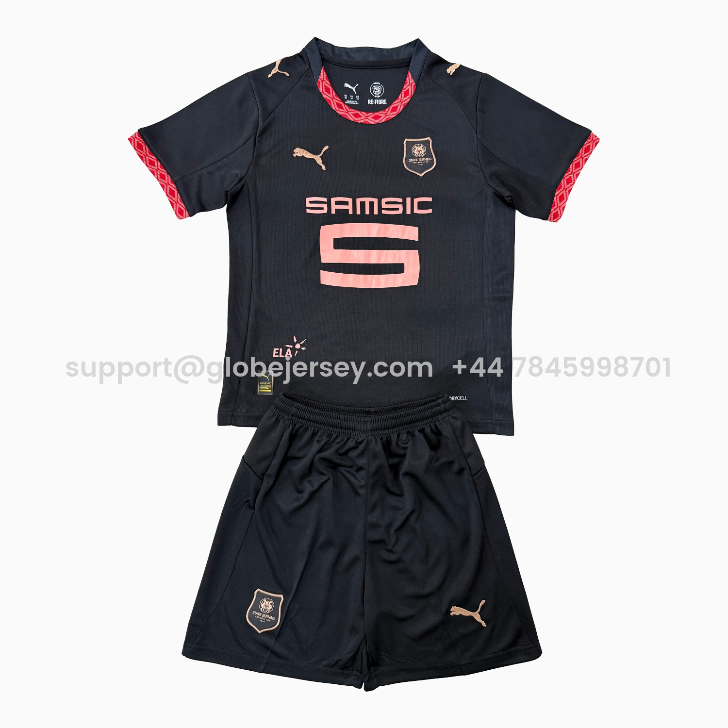 Stade Rennais 25-26 Third Men's Adult Jersey Set - Fans Version
