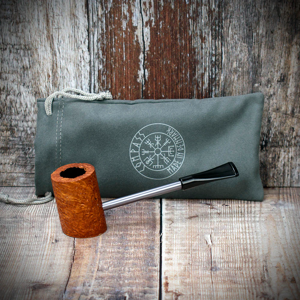Erik Nording Compass Pipe - Natural Rustic Poker