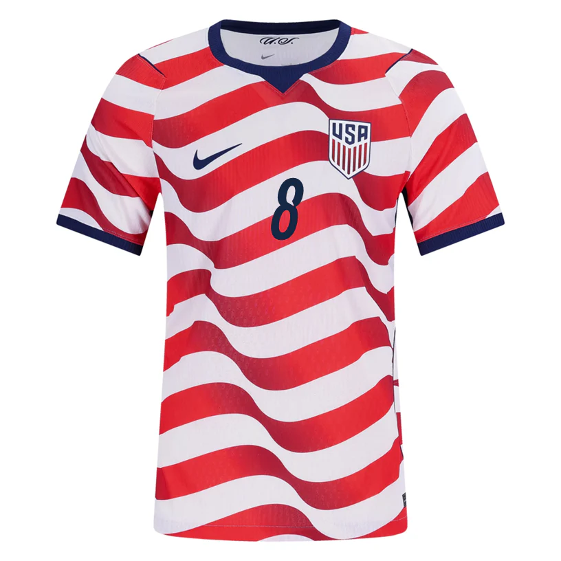 Nike Mens Mckennie United States Match Authentic Home Jersey 2026 (Sail/Midnight Navy)
