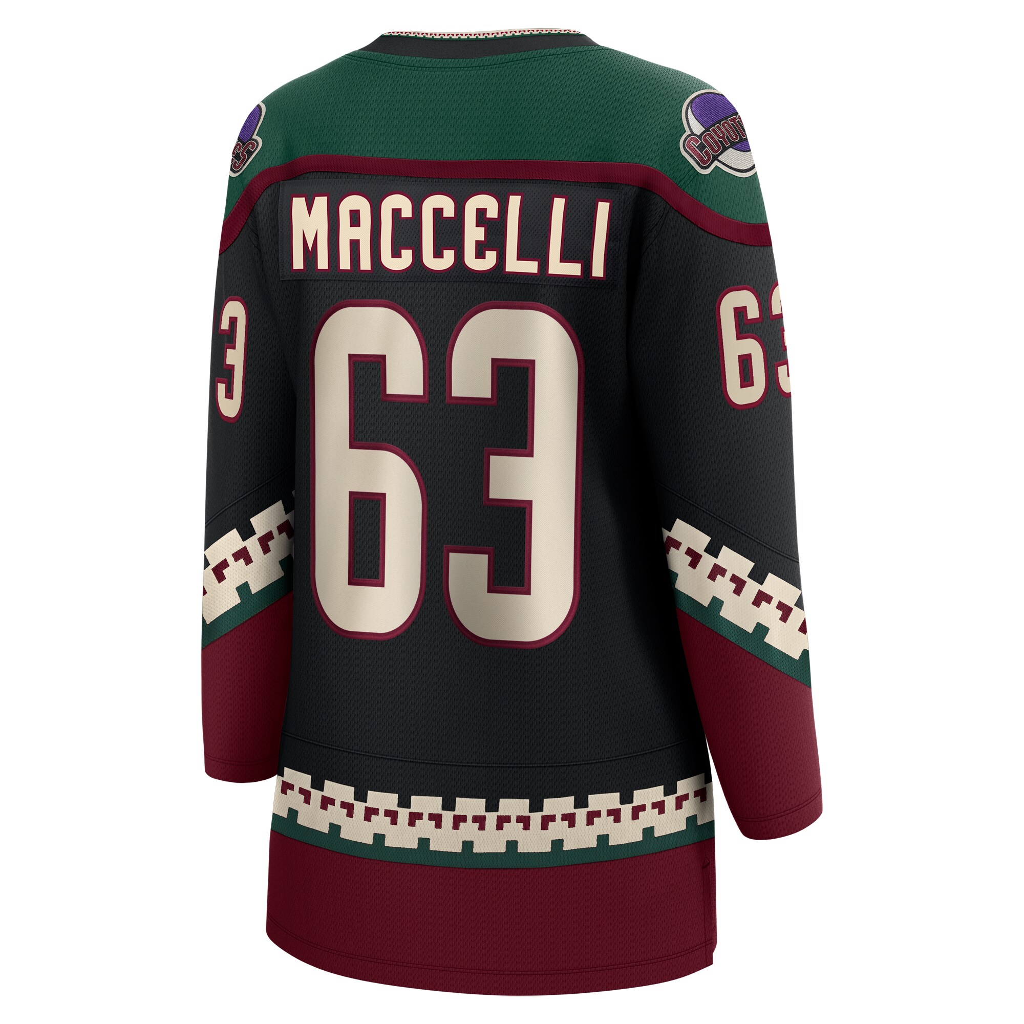 Matias Maccelli Arizona Coyotes Fanatics Women’s Home Breakaway  Jersey – Black
