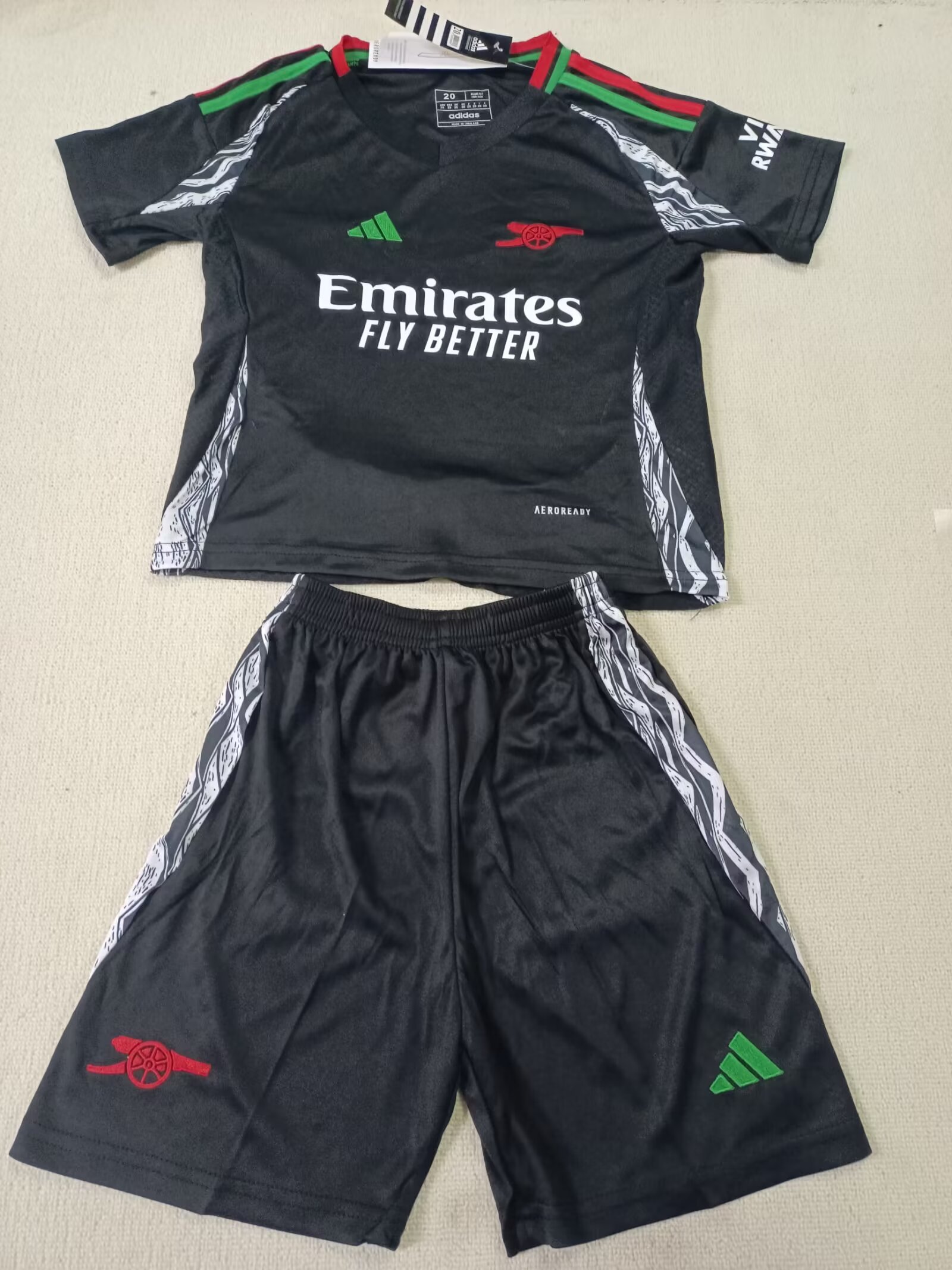 2024/25 Arsenal Away Shirt. - Kids Kit