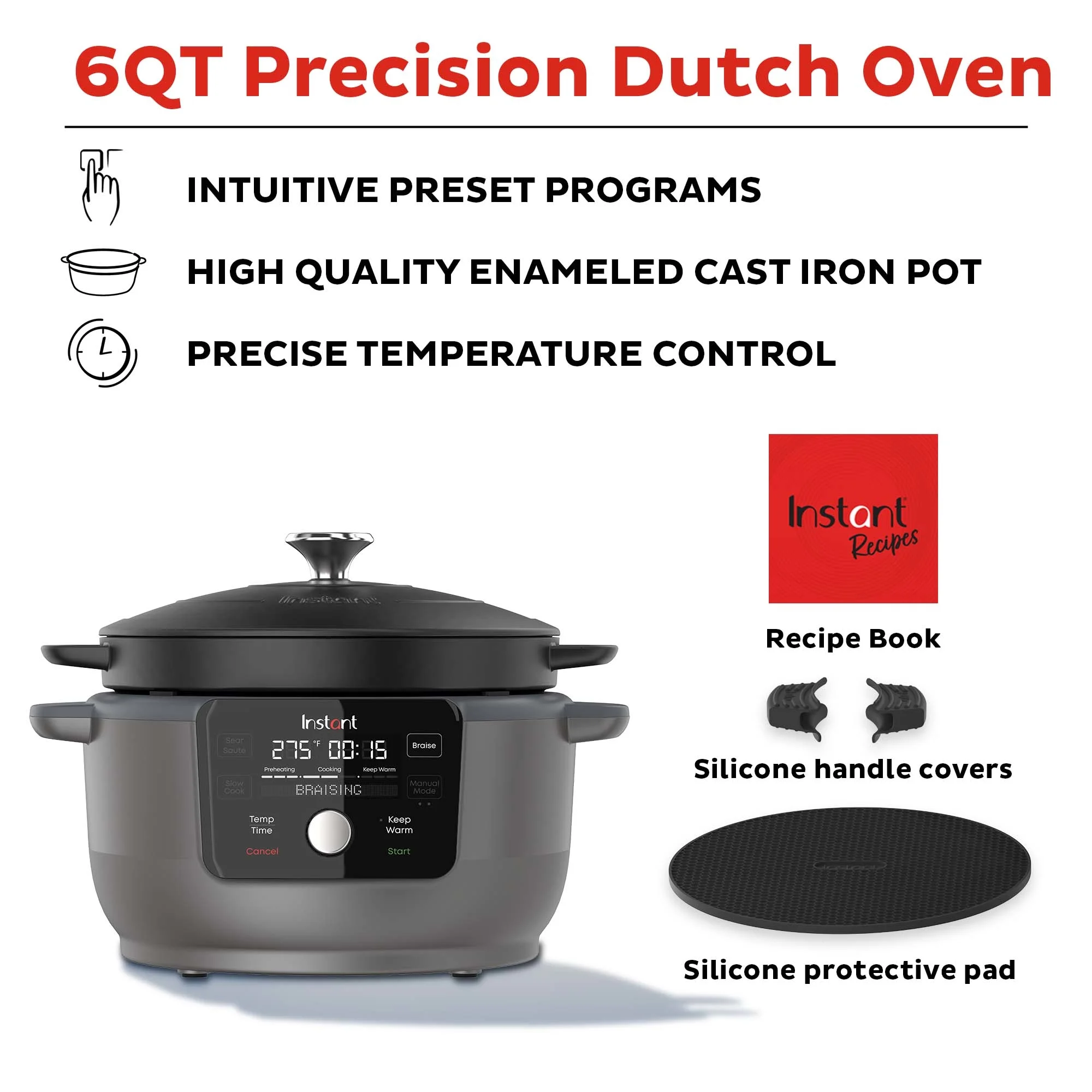 Instant Precision Cast Iron 11.4
