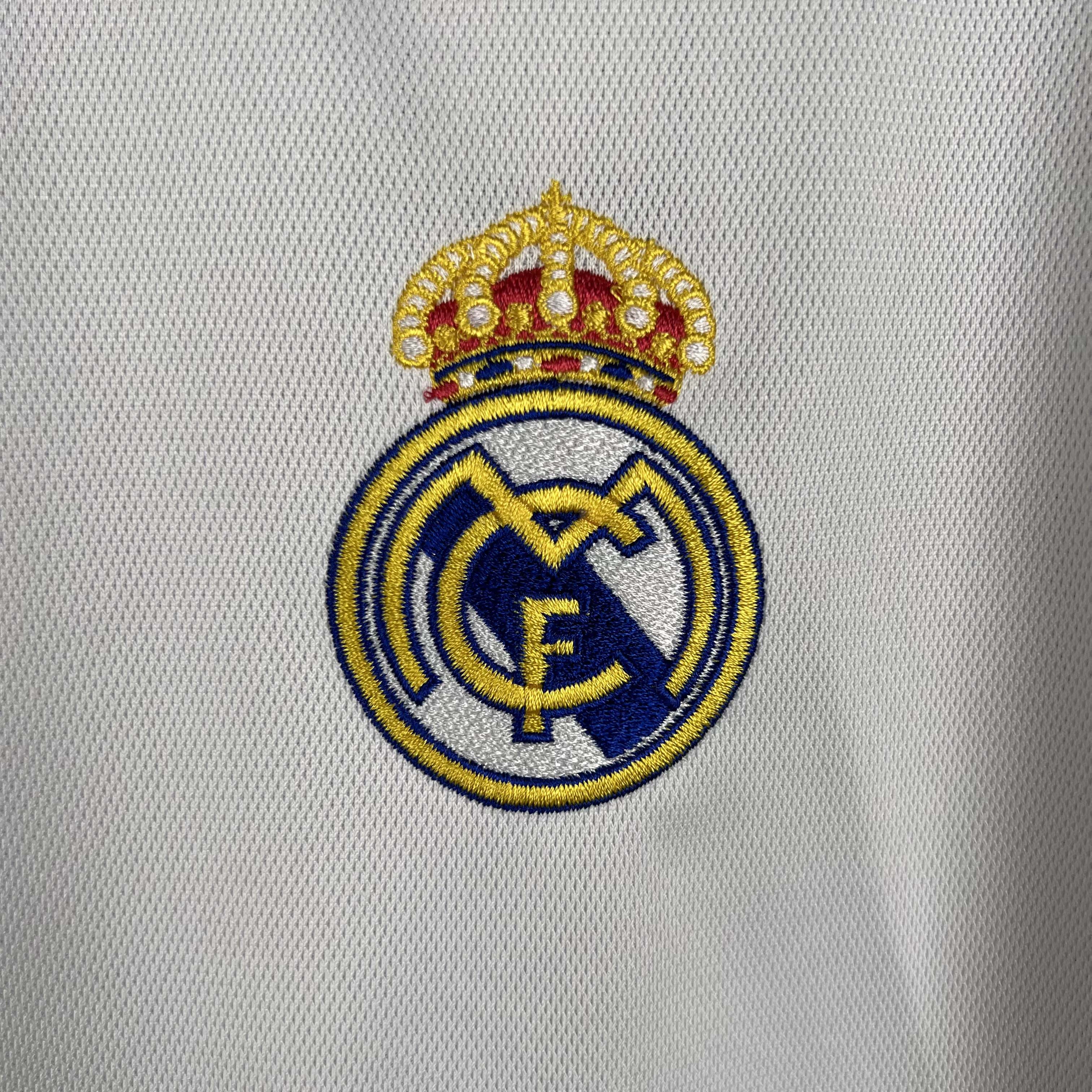 2023/24  Long Sleeve Real Madrid Home Football Shirt1:1 Thai Quality
