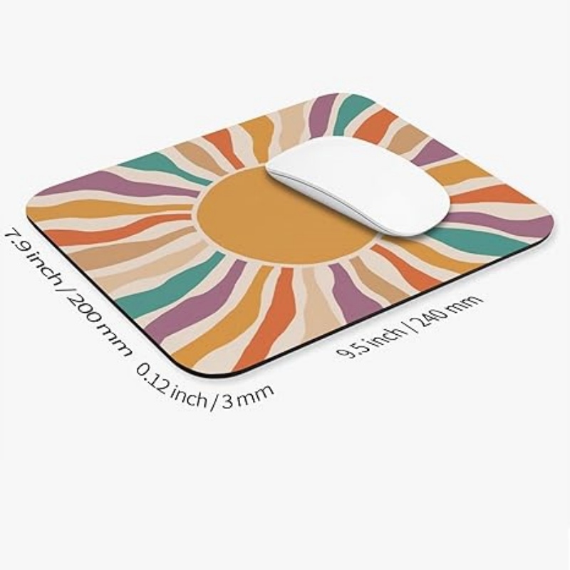 PADARTISAN Square Mouse Pad, Personalized Premium-Textured Custom Mouse Mat Design