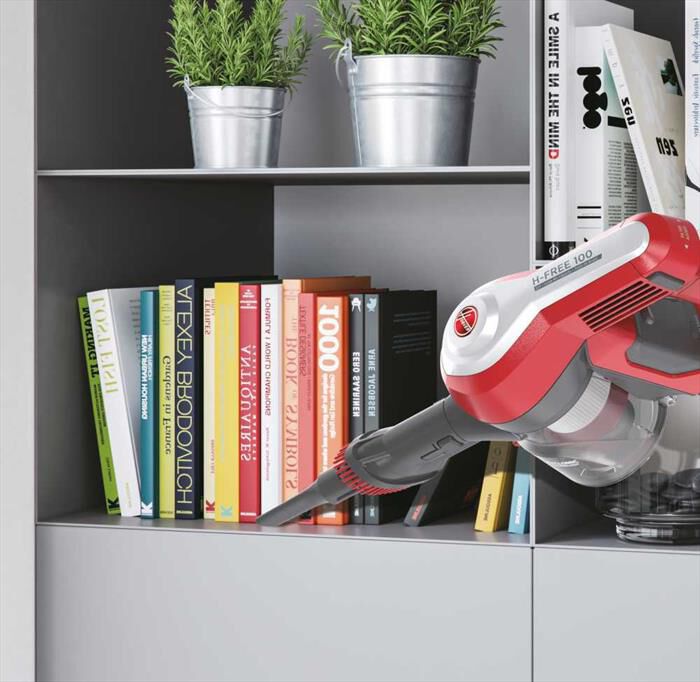 HOOVER - HF122RH 011-Rosso, Argento