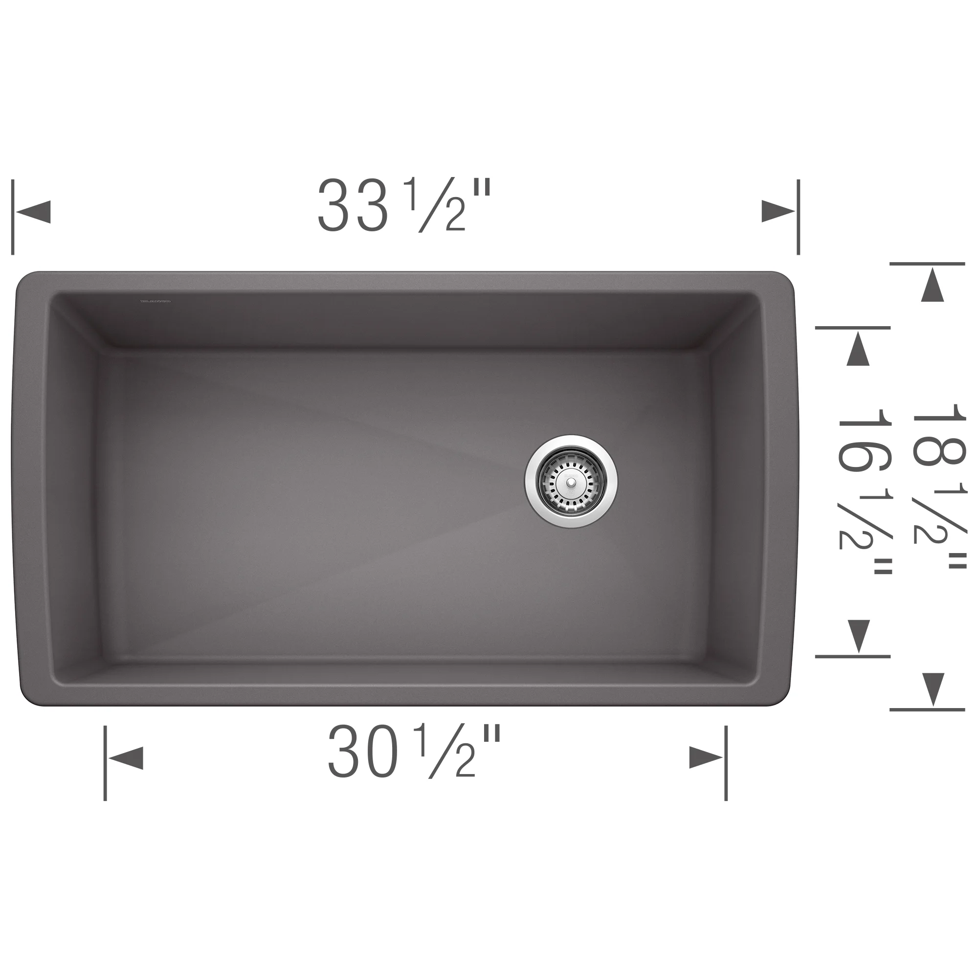 Blanco 442916: Diamond Collection 33.5