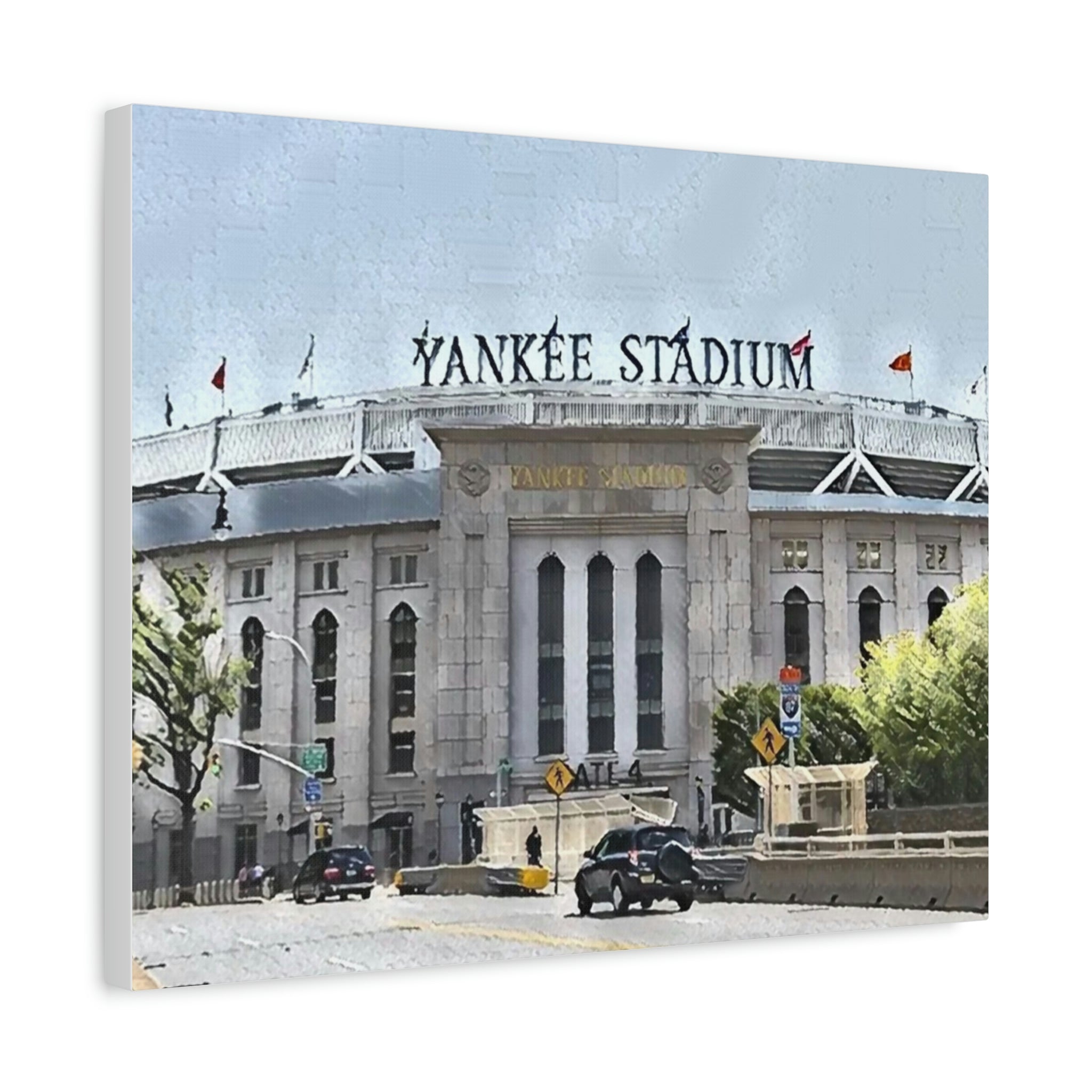 Yankee Stadium New York Yankees Classic Premium Wall Art Canvas Wrap
