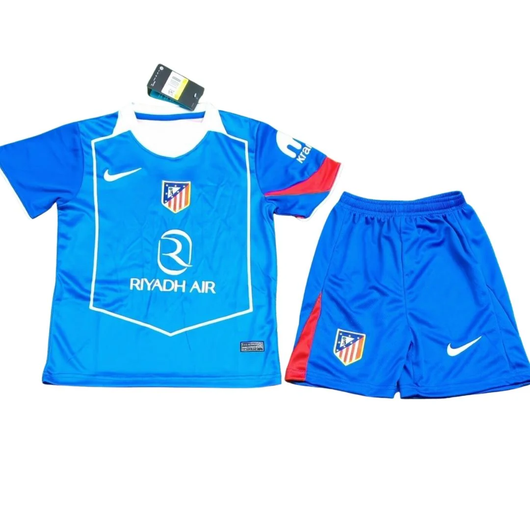 Atletico Madrid Kid's Third Away Kit - Jersey+Shorts 2025/26