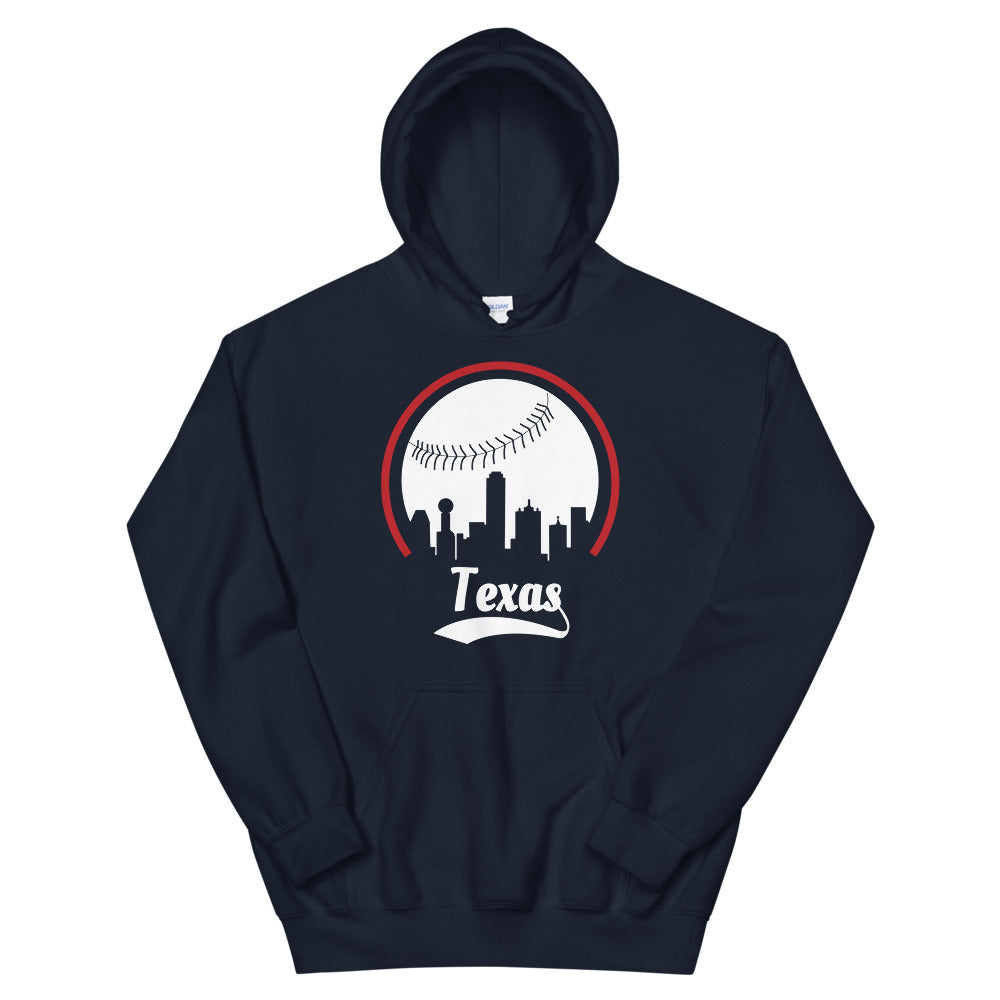 Unisex Texas Rangers Baseball Hoodie