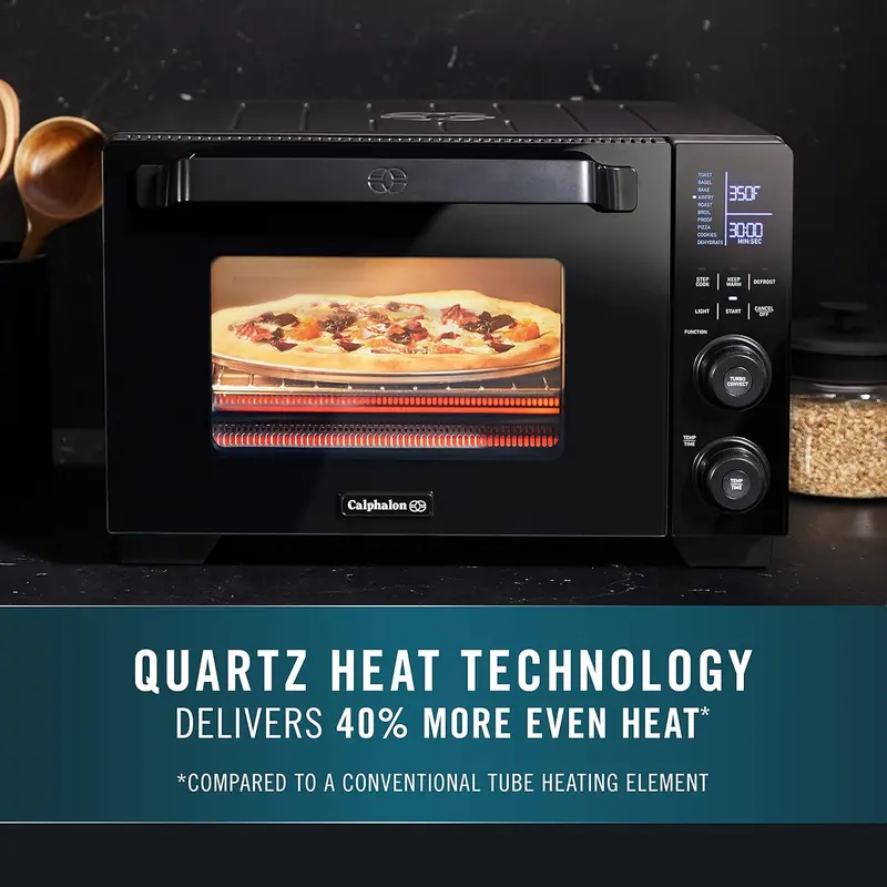 11-in-1 Toaster Oven Air Fryer Combo with Digital Controls