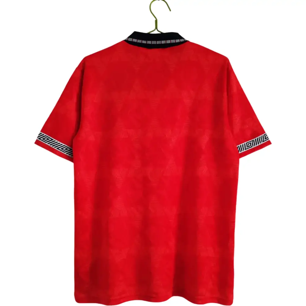 1990 England away red retro jersey