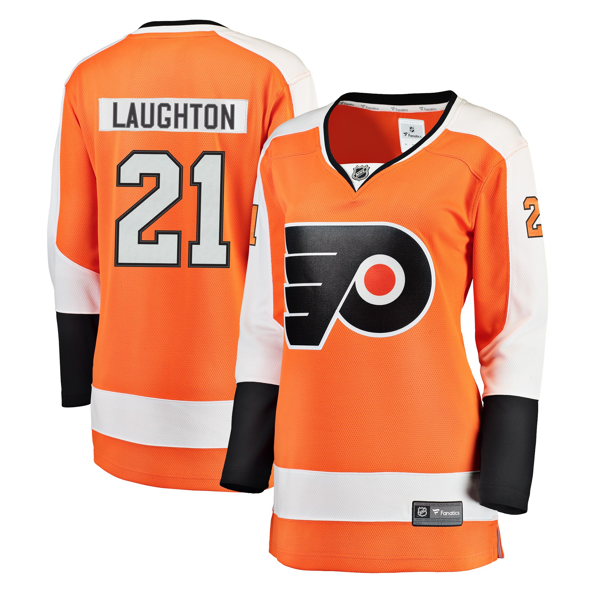 Scott Laughton Philadelphia Flyers Fanatics Women’s Breakaway   Jersey – Orange