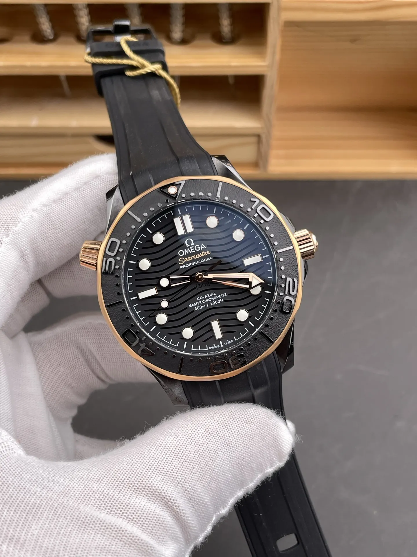 Omega Seamaster 300 Rose Gold 42mm