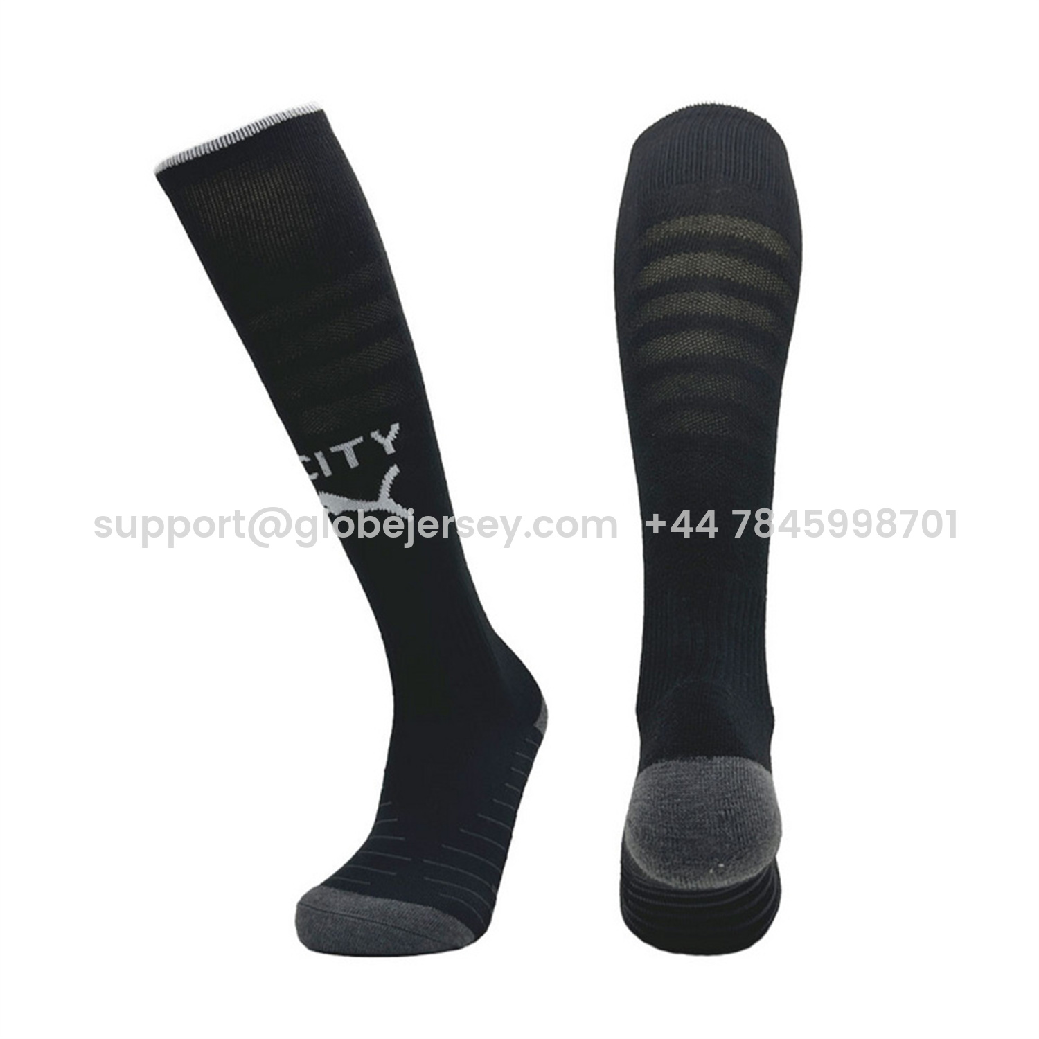 Manchester City 25-26 Third Socks - Black