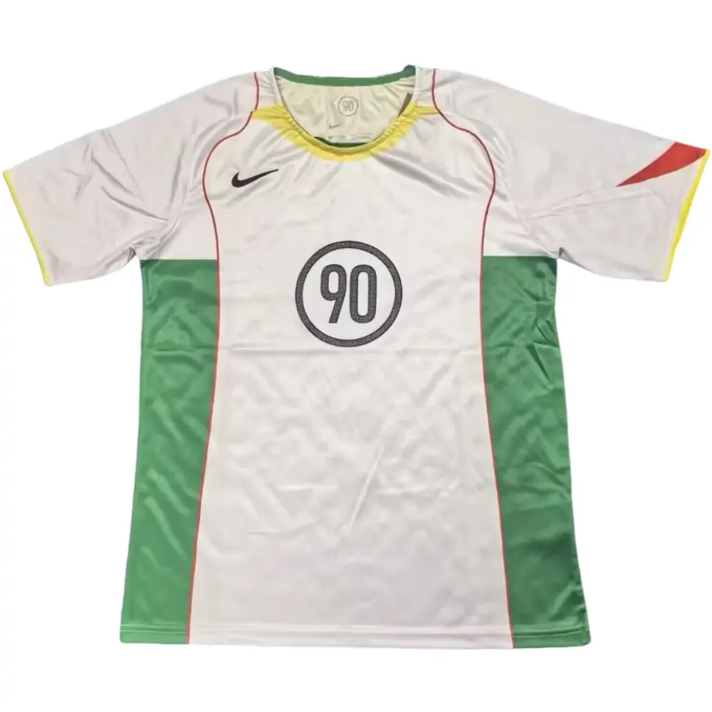 2025-26 Nike 90 White/Green Jersey - Fan Edition